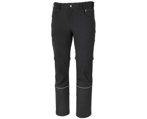 BENNON FOBOS 2IN1 TROUSERS BLACK / Outdoorové strečové nohavice s odopínacími nohavicami