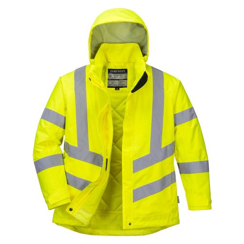 PORTWEST HI-VIS LW74 / Dámska reflexná HiVis bunda, zimná