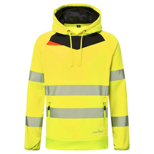 PORTWEST DX483 / Mikina s kapucňou Hi-Vis