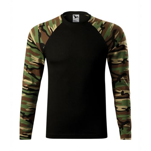 MALFINI CAMOUFLAGE LS 166 / Unisex tričko