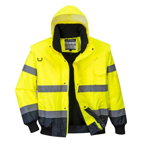 PORTWEST C465 / Bunda Bomber Hi-Vis Contrast