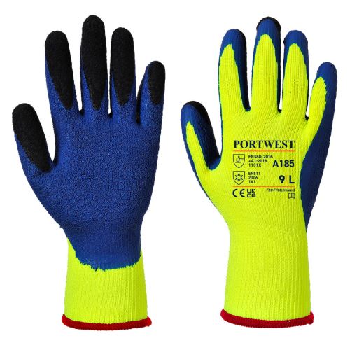 PORTWEST DUO-THERM A185 / Zimné rukavice máčané v latexe