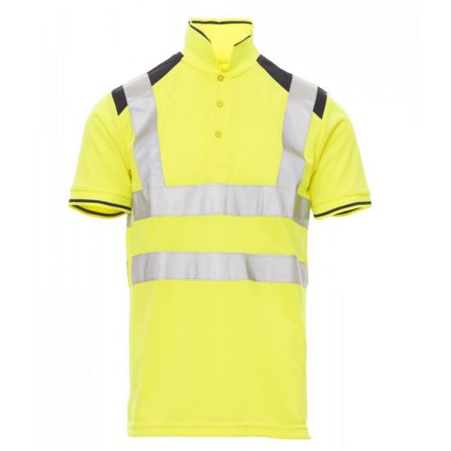 PAYPER GUARD+ FLUO 001028-0028 / Pánska dvojfarebná reflexná polokošeľa