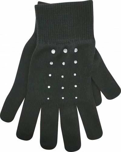 VoXX LEAF / Dámske pletené rukavice s kamienkami