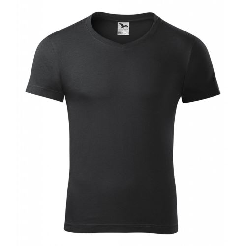 MALFINI SLIM FIT V-NECK 146 / Pánske tričko s výstrihom "V"