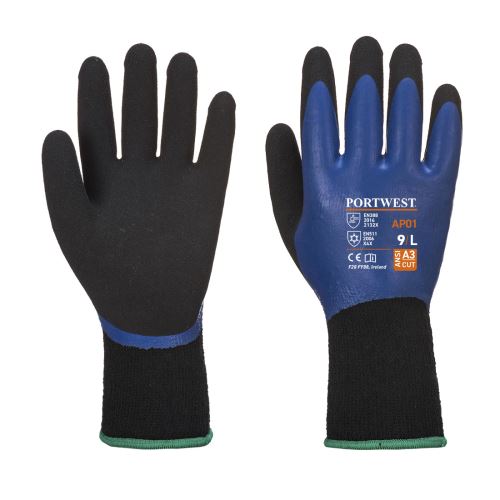 PORTWEST THERMO PRE AP01 / Zateplené latexové rukavice