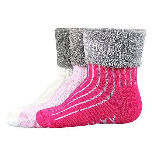 VoXX LUNIK / Dojčenské froté ponožky, priedušné