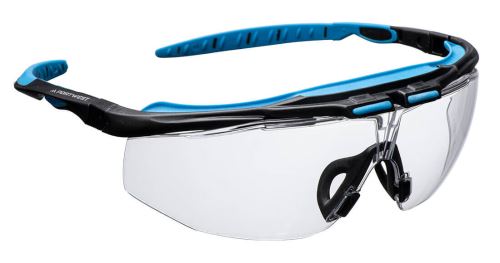 PORTWEST PEAK KN PS23 / Ochranné okuliare s integrovaným chráničom obočia z TPE