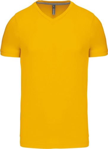 KARIBAN VINTAGE V-NECK K357 / Pánske tričko s krátkym rukávom