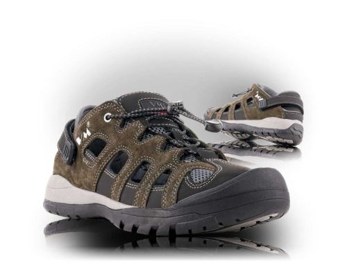 TRIPOLIS 4675-O1 / Trekový kožený sandále O1 FO SRA