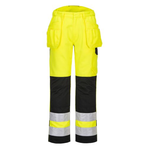 PORTWEST HI-VIS HOLSTER PW242 / Strečové nohavice, 100% nekovové