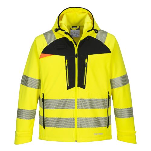 PORTWEST HI-VIS DX475 / Reflexná softshellová bunda