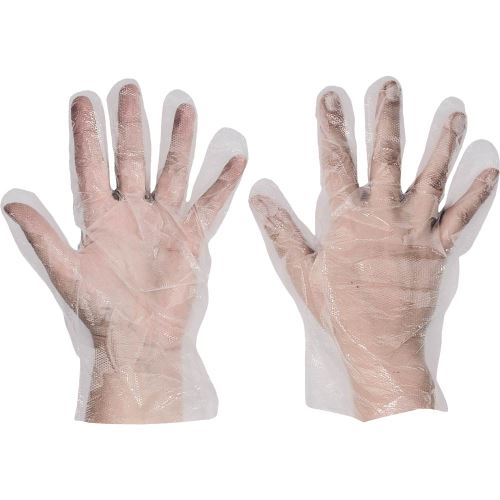 CERVA DUCK HG / Jednorazové polyetylénové rukavice