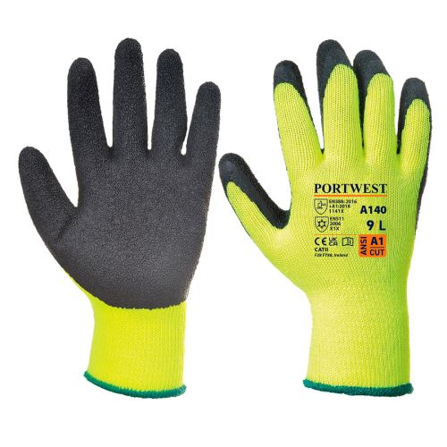 PORTWEST Thermal Grip Glove A140 / Zateplené rukavice povrstvené latexom