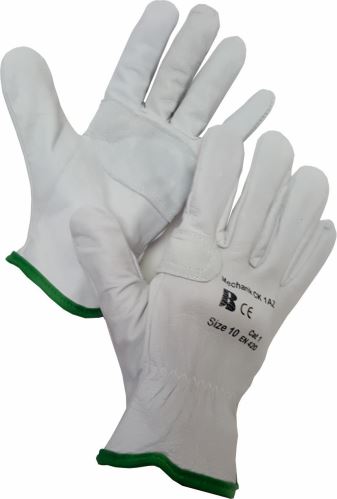 BAN MECHANIK CK 1AZ / Celokožené rukavice so zdvojenou dlaňou