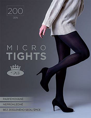 LADYB MICRO TIGHTS 200 DEN / Dámske extra silné pančucháčové nohavice