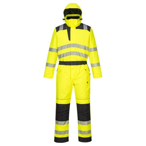 PORTWEST HI-VIS PW352 / Zimná vodeodolná kombinéza, reflexná