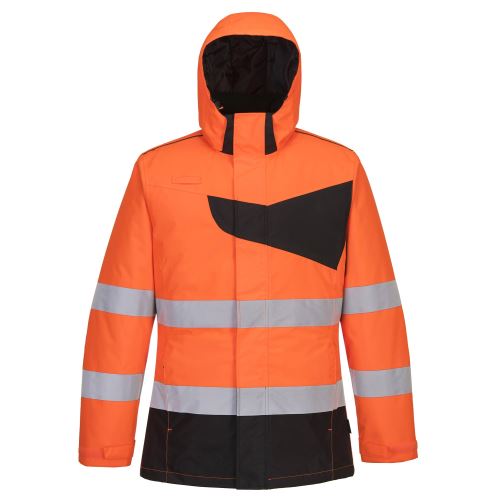 PORTWEST HI-VIS PW261 / Zimná reflexná bunda, vodeodolná