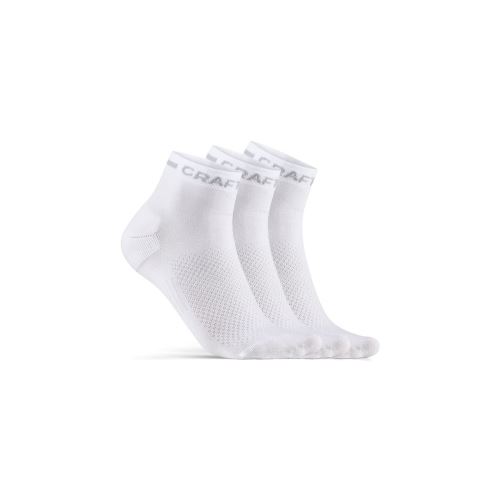 CRAFT CORE DRY MID / Tenké funkčné ponožky nad členok, 3-pack