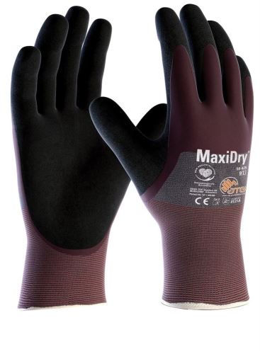 ATG® máčané rukavice MaxiDry® 56-425 08/M