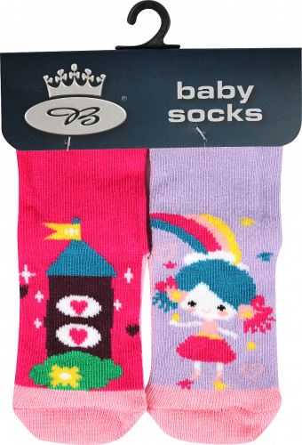 BOMA DORA / Dojčenské obrázkové ponožky