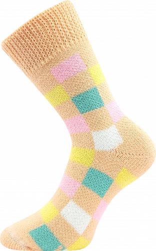 FUSKI BOMA / Spacie kockované ponožky