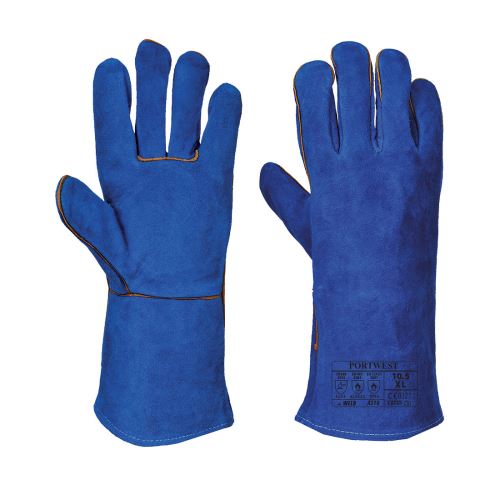 PORTWEST A510 / Zváračské rukavice - modrá XL