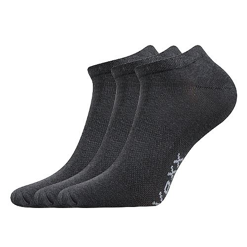 VoXX REX 00 / Krátke bavlnené ponožky - čierna 48-50