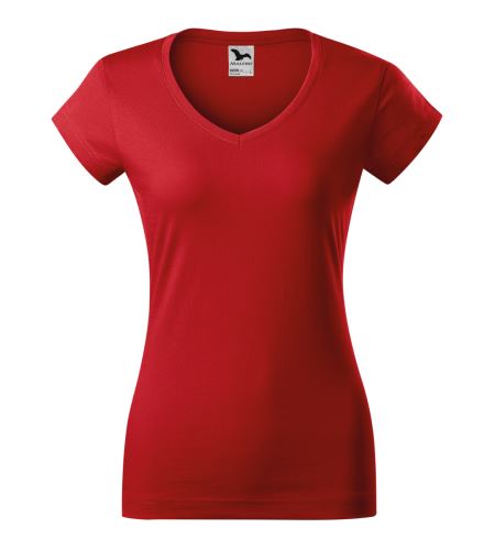 MALFINI FIT V-NECK 162 / Dámske tričko s výstrihom "V"