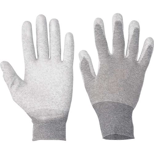 FF FLICKER LIGHT / Pletené bezšvíkové antistatické polyesterové rukavice