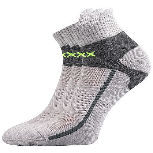 VoXX GLOWING / Športové krátke ponožky, zvýšený lem