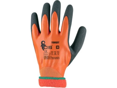 CXS YUNGAY / Zimné rukavice máčané v latexe