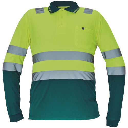 CIUDADES LEON / HI-VIS polokošele s dlhým rukávom