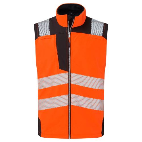 PORTWEST HI-VIS PW325 / Reflexná softshelová vesta PW3