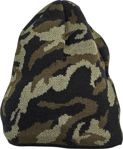 CVR CRAMBE / Maskáčová pletená čiapka s fleecovou podšívkou