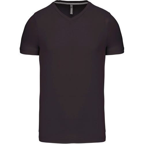 KARIBAN VINTAGE V-NECK K357 / Pánske tričko s krátkym rukávom