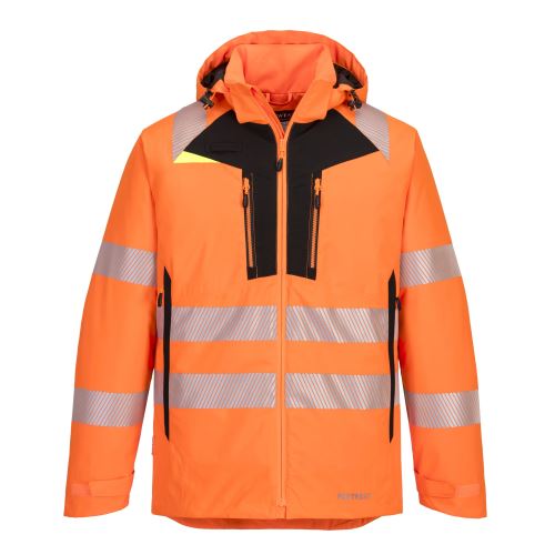 PORTWEST HI-VIS DX461 / Zimná reflexná bunda, nepremokavá