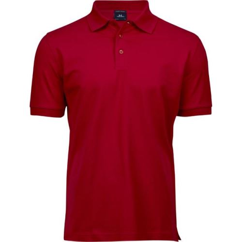 TEE JAYS STRECH DELUX TJ1405 / Pánska strečová polokošeľa - stone XXXL