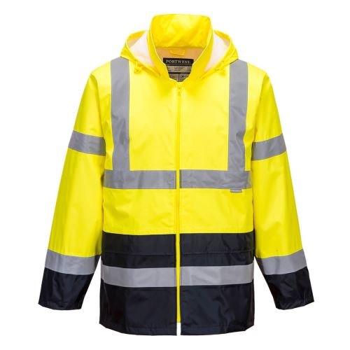 PORTWEST HI-VIS CLASSIC CONTRAST H443 / Reflexná bunda proti dažďu