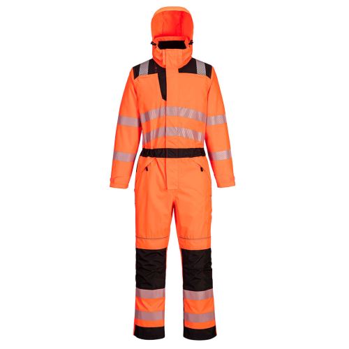 PORTWEST HI-VIS PW355 / Reflexná kombinéza do dažďa