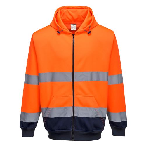 PORTWEST HI-VIS B317 / Reflexná mikina na zips