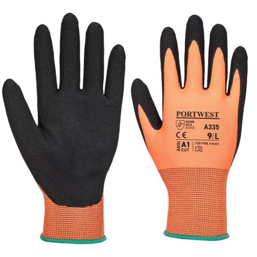 PORTWEST DERMI-GRIP NPR15 A335 / Rukavice máčané v pieskovom nitrile