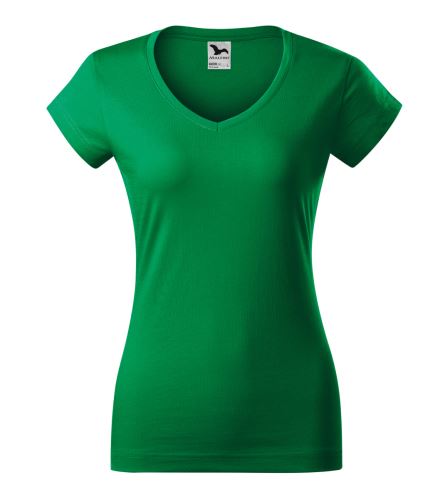 MALFINI FIT V-NECK 162 / Dámske tričko s výstrihom "V"