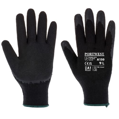 PORTWEST CLASSIC GRIP A150 / Máčené rukavice v latexe