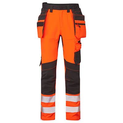 PORTWEST HI-VIS CRAFT DX454 / Reflexné nohavice, 16 vreciek