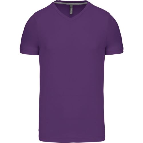 KARIBAN VINTAGE V-NECK K357 / Pánske tričko s krátkym rukávom