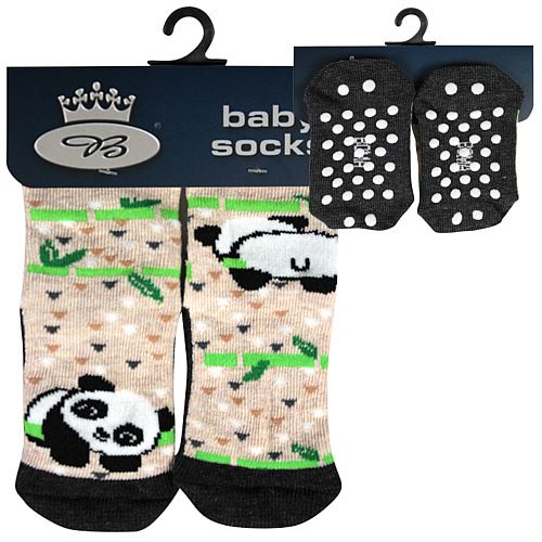 BOMA DORA ABS / Dojčenské obrázkové ponožky, protišmykové
