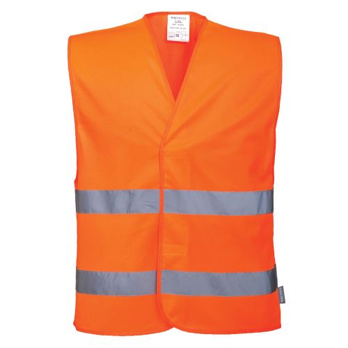 PORTWEST C474YER Hi-Vis 2 Band Vest / Reflexná vesta