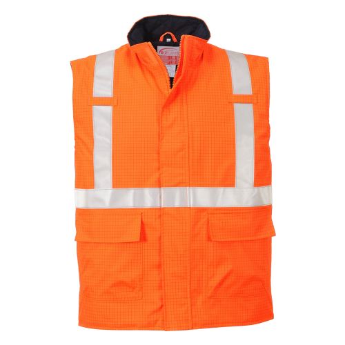 PORTWEST HI-VIS BIZFLAME S776 / Nehorľavá reflexná vesta, antistatická