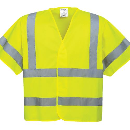 PORTWEST HI-VIS C471 / Reflexná vesta, kr. rukáv